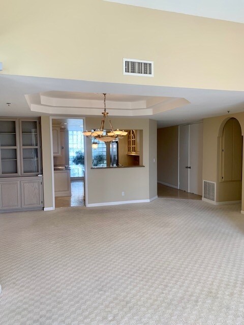 Dining with built-ins - 2142 Century Park Ln