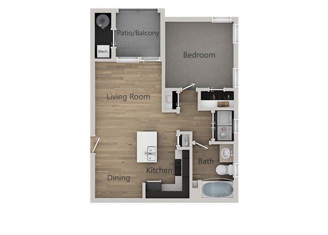 Floorplan - Reserve at View 78 Apartments