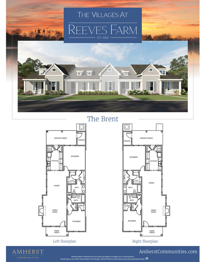 Floorplan - Villages at Reeves Farm