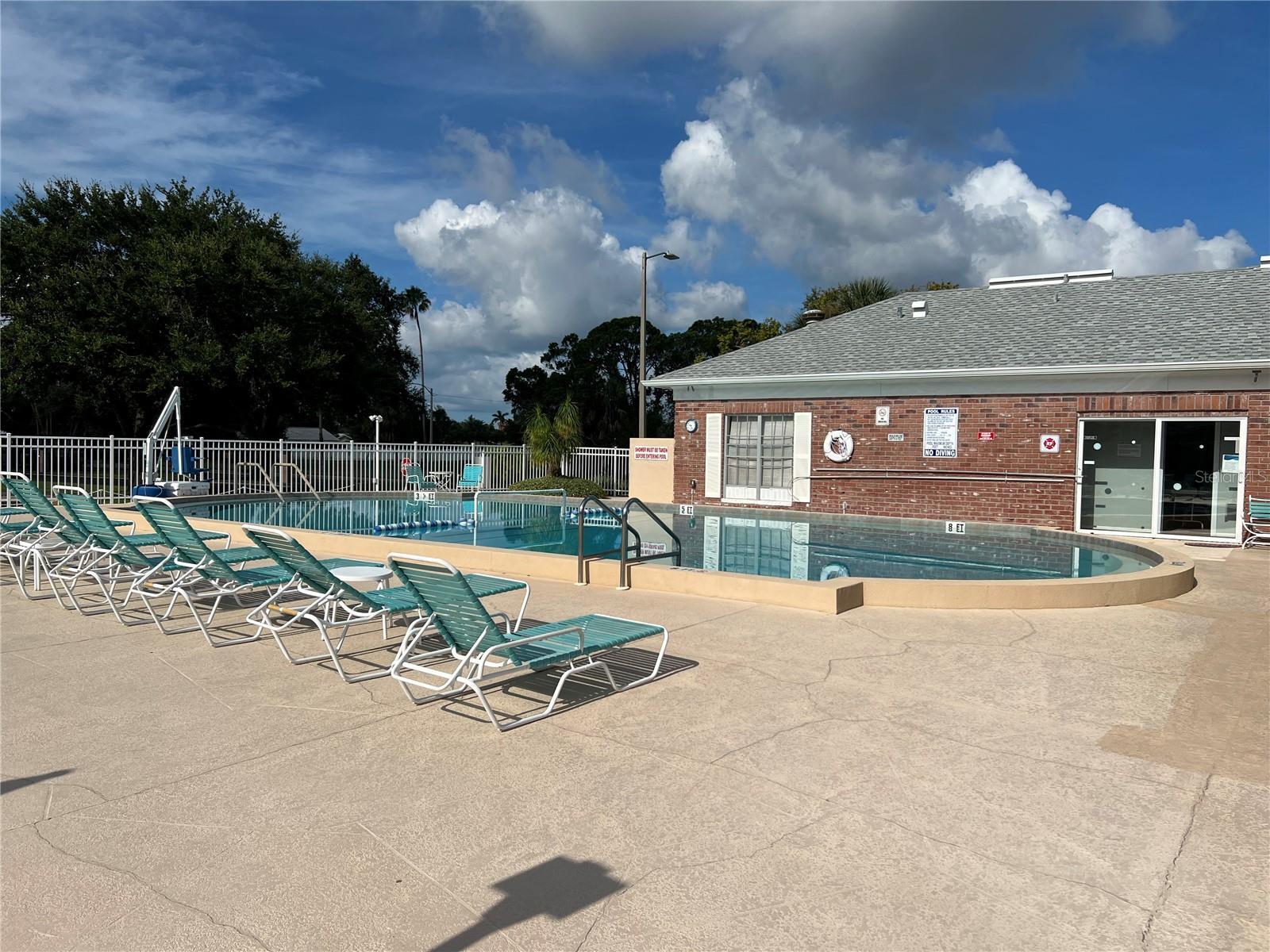 Clubhouse by large heated pool - 3535 41st Ter S