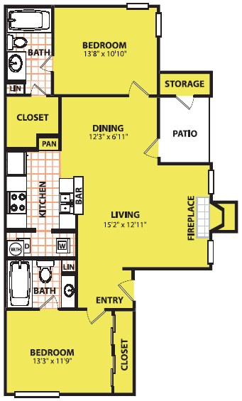 Floorplan - Cottages at Tulane