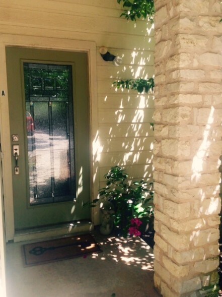 Custom order biveled glass front door - 9810 Lake Ridge Dr