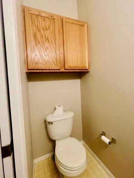 Convenient main-level half bathroom for guests. LVP flooring scheduled for installation - 2563 Malpaso Pt