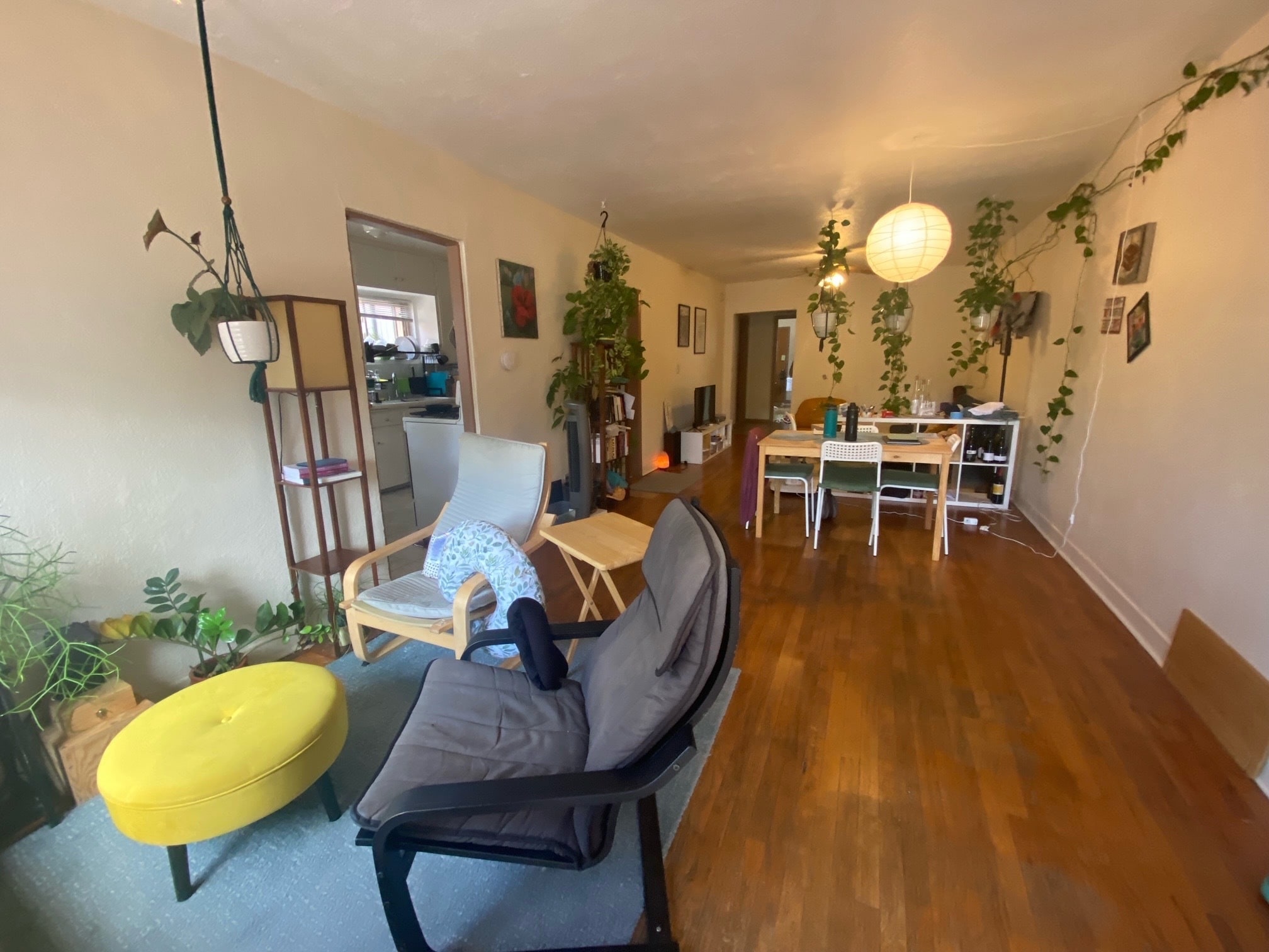 Shot of living room as one walks in - 1212 Gold Ave SW