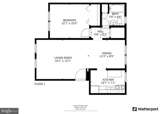 Floor Plan - 6622 Boulevard Vw