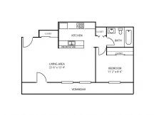 1BR/1BA - Randolph Arms