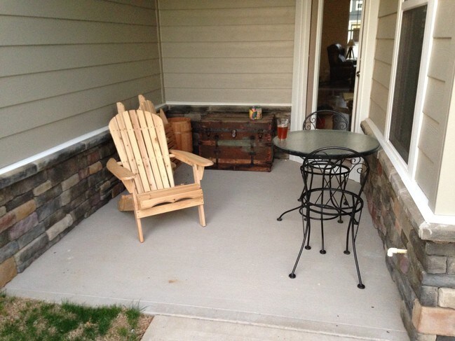Back patio - 7504 Vinca Ct