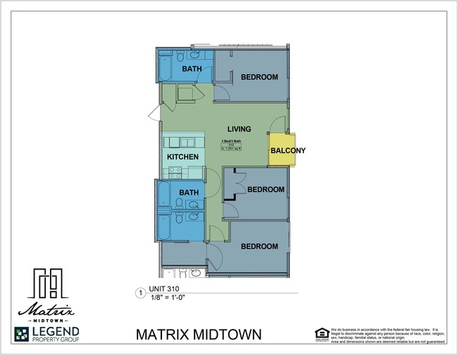 Floorplan - Matrix Midtown