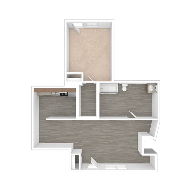 Floorplan - Puerta Azul