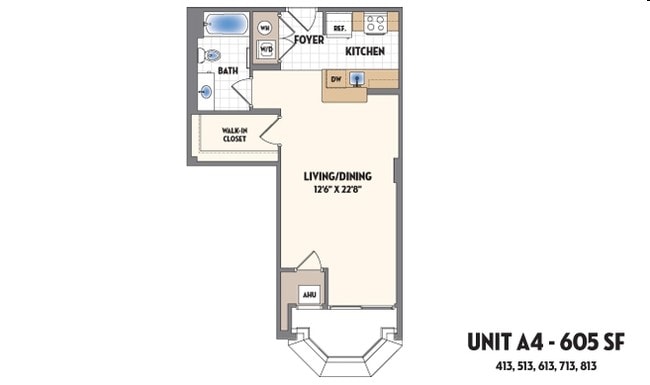 studio - Loree Grand at Union Place