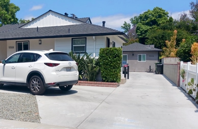 front parking - 5506 Bevis Ave