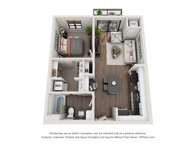 Floorplan - Elevate at Southwest Station