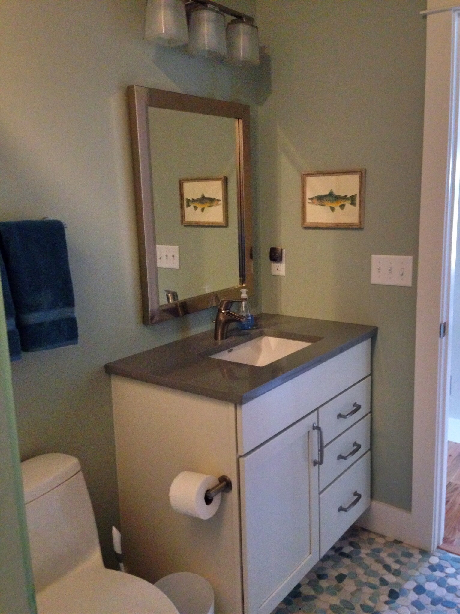 Updated bathroom - 320 N Bozeman Ave