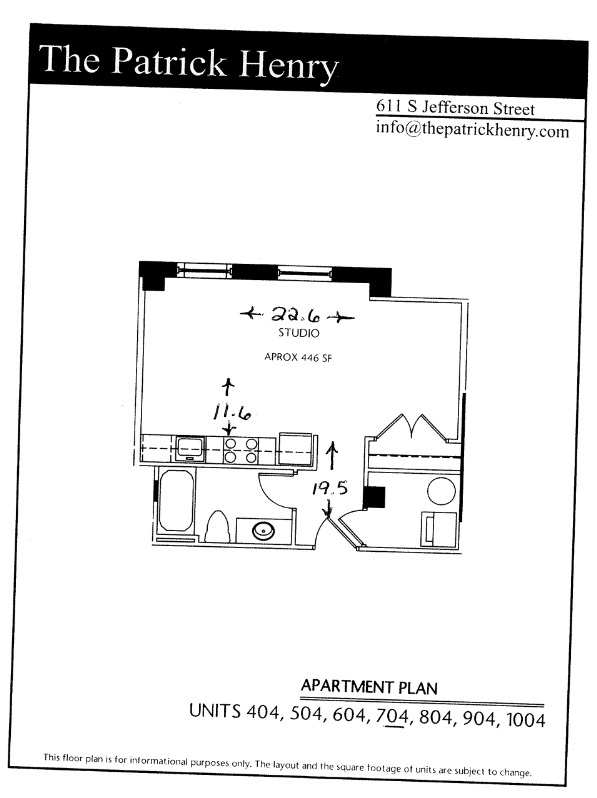 Floorplan - The Patrick Henry