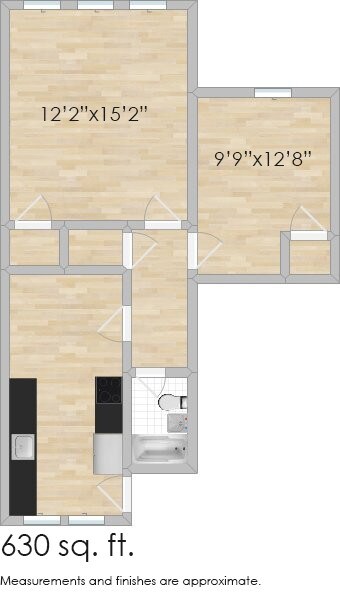 Floorplan - 1151-1153 S. Oak Park Ave. and 803-809 Fillmore St.