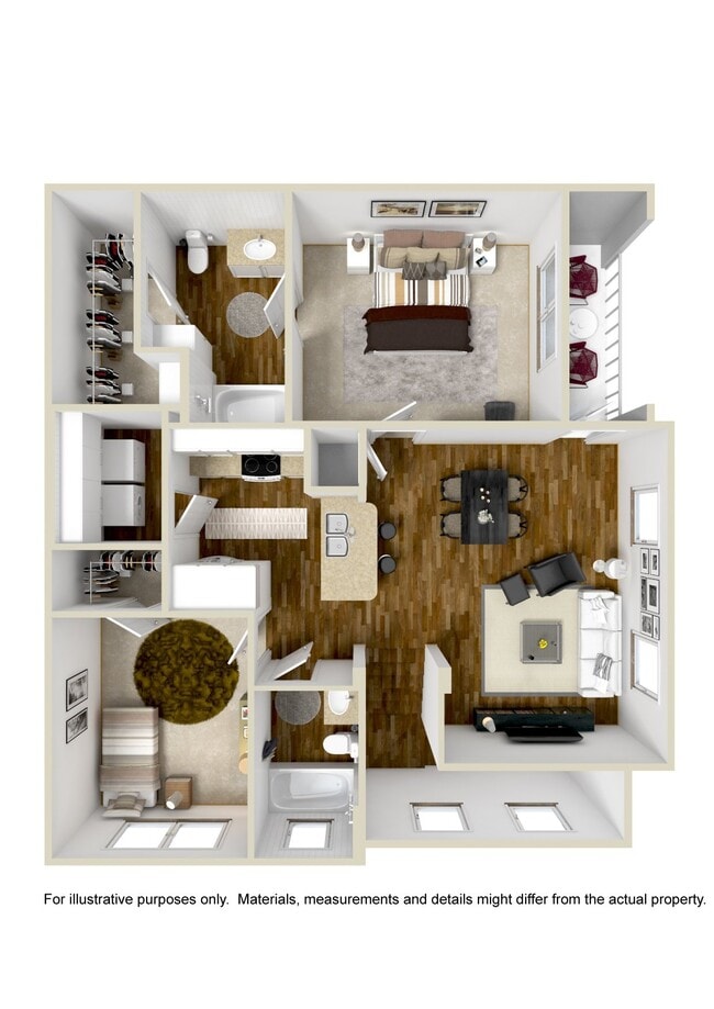 Floorplan - Wellington Grande Apartment Homes