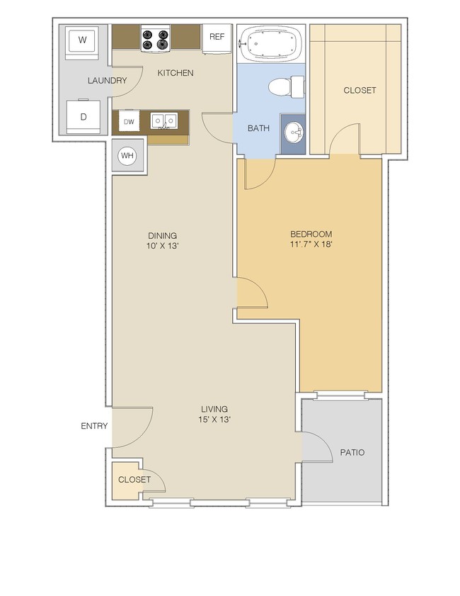 Floorplan - Artesian on Westheimer