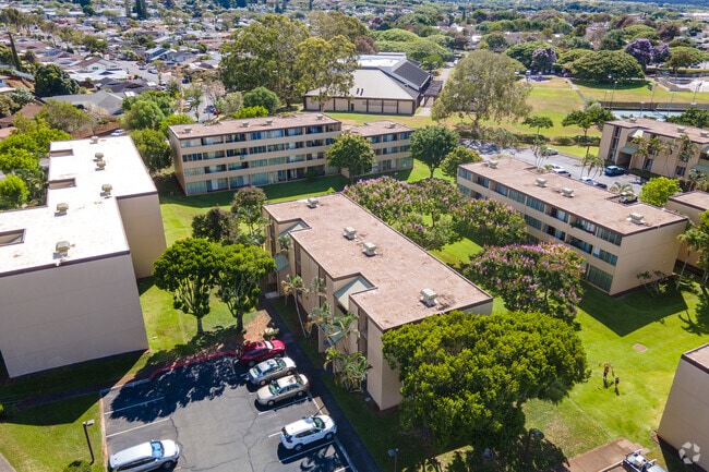 Aerial Photo - Hokuahi Apartments