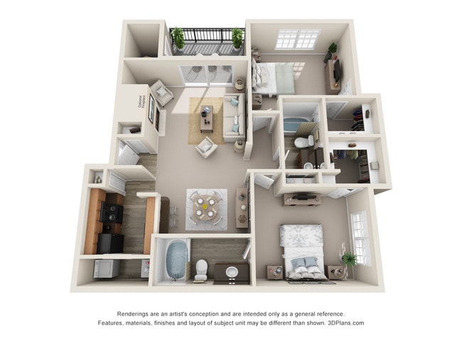 Floorplan - TalaVera Apartments