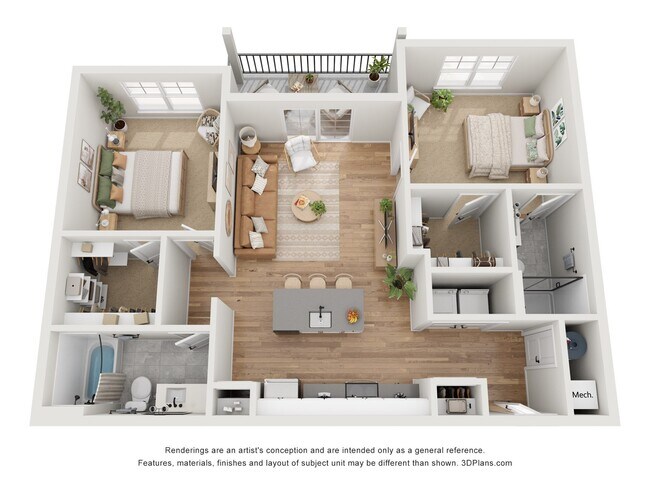 Floorplan - Retreat at Mount Vernon 1