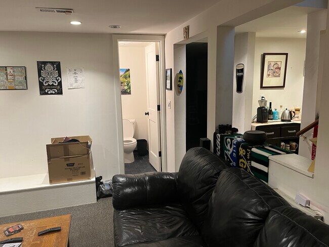 View from doorway of storage area - 6159 SE Steele St