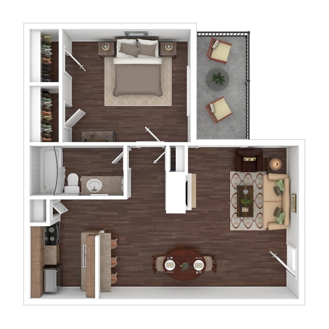 Floorplan - The District at Midtown