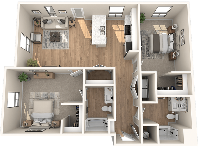 Floorplan - Solace at Ballpark Village