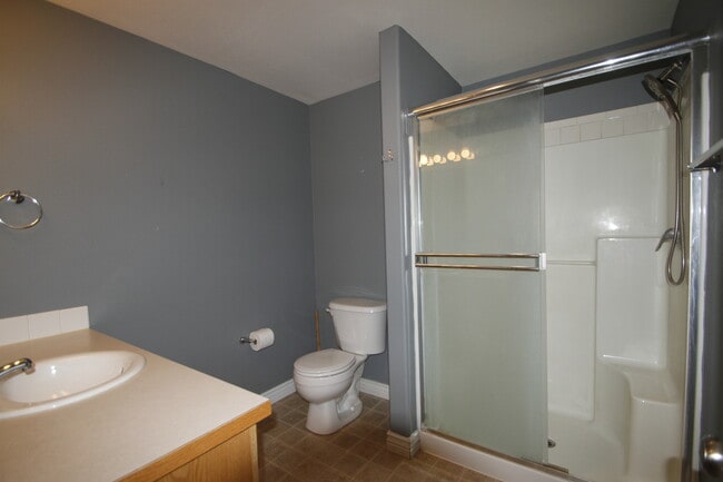 Bathroom attached to primary bedroom. - 9624 Spencer Ct