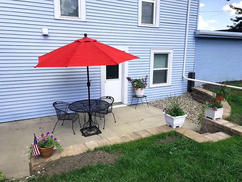 Entry with private patio! - 101 Parkway Ave