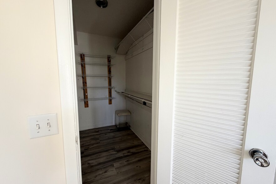 Master bedroom walk-in closet. - 4266 Deste Ct