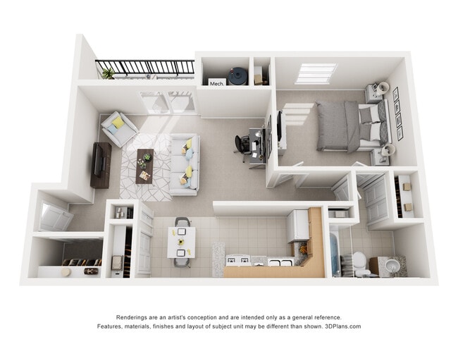 1 Bed 1 Bath - Apartment - Georgetown Apartments & Townhomes