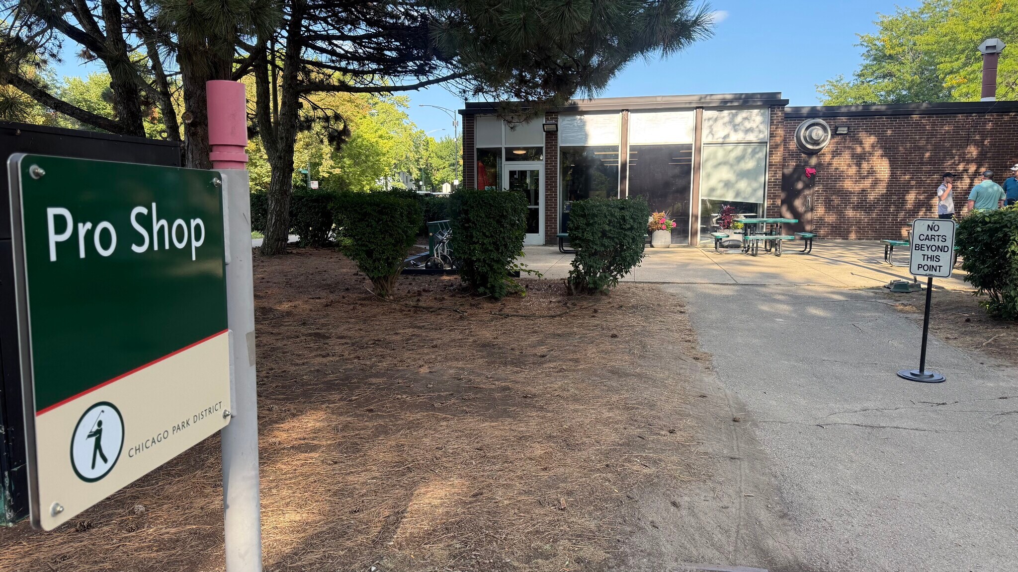 Golf pro shop inisde the park - 6423 N Claremont Ave