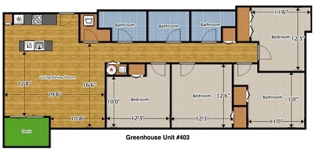 Greenhouse Unit #403 - The Greenhouse