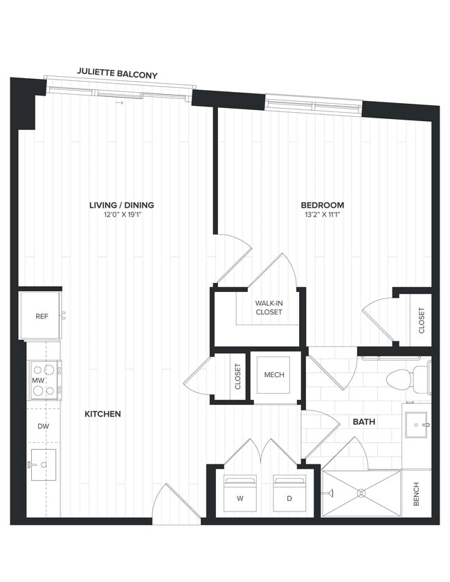 Floorplan - The Milton