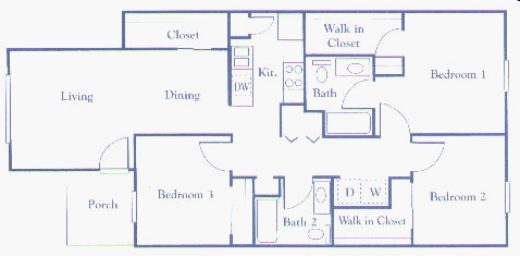 3BR/2BA - Limestone Crossing