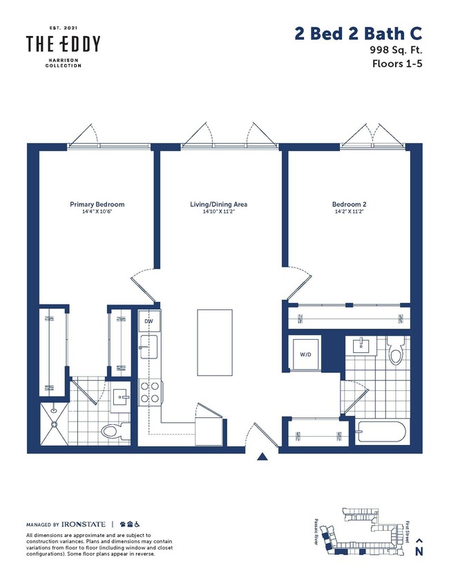 Floorplan - The Eddy