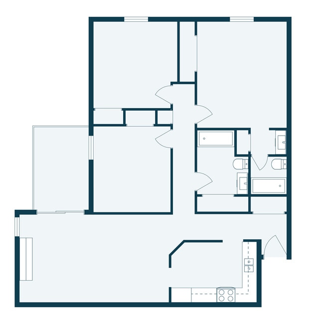 Floorplan - Westview Towers