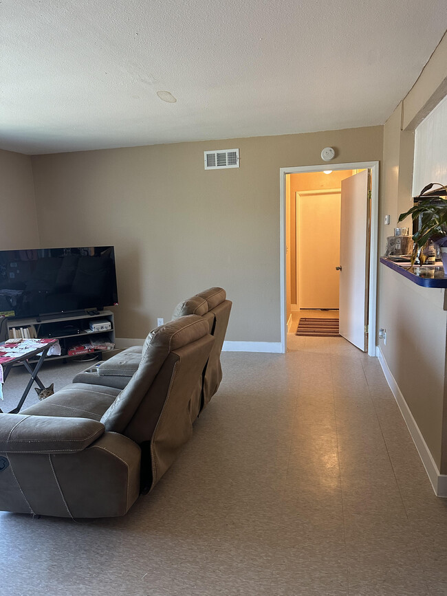 Living Room and Hall into bathroom and bedrooms - 4110 Trevor Ln