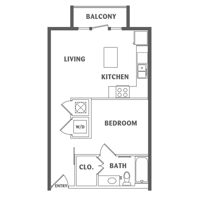 Floorplan - Southtown Flats