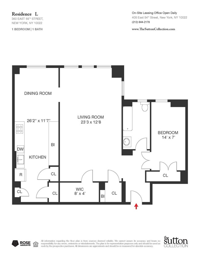 Floorplan - The Sutton Collection