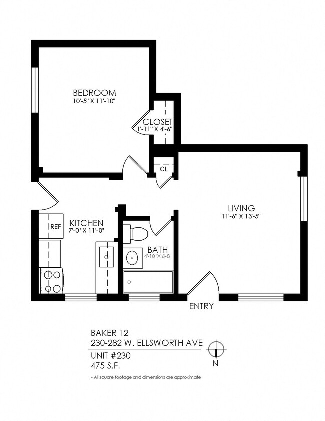 Floorplan - Baker 12