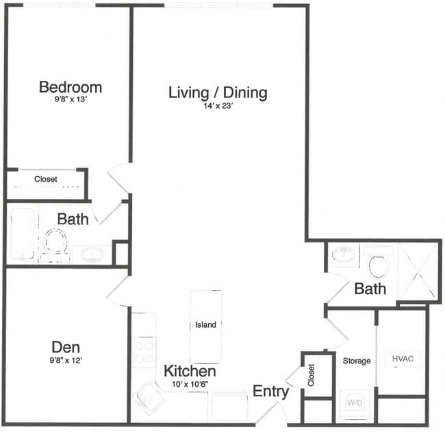 Floorplan - Courtyard at Jefferson