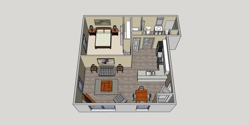 Floorplan - Riverbrook Apartments