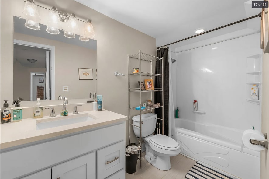 2nd full Bathroom - 427 Delles Rd