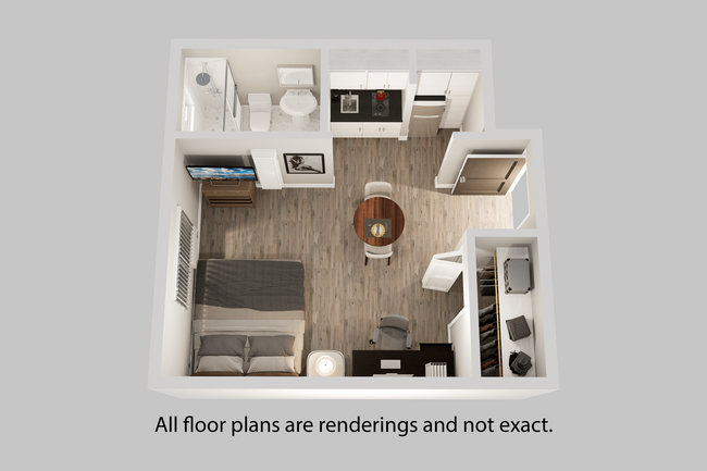 Floorplan - Belcrest Apartments