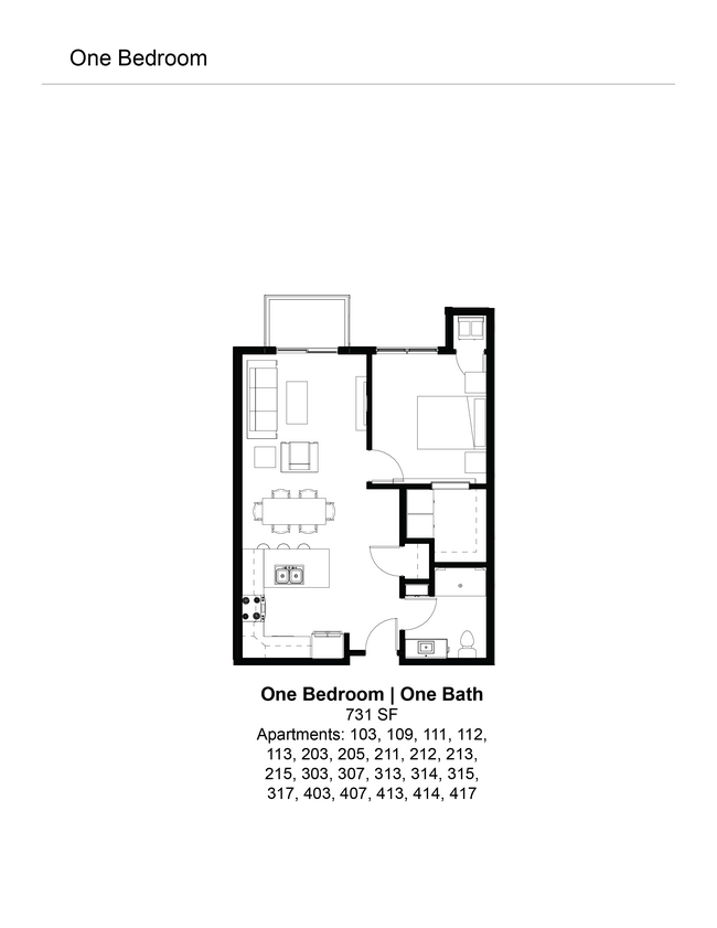 Floorplan - The Hendrickson