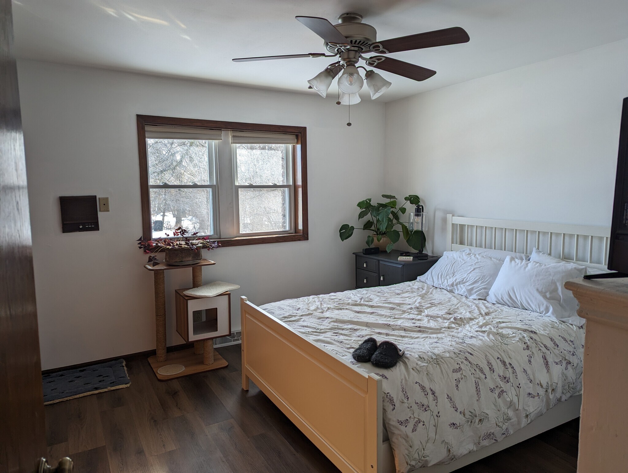 Bedroom 1, with Ceiling Fan - 6157 S 42nd St