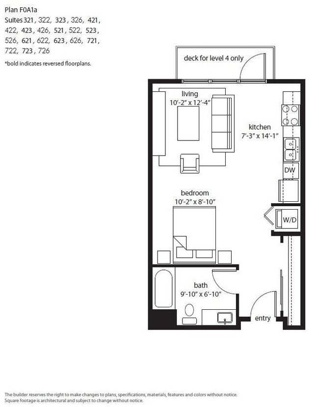 Floorplan - Equinox Apartments