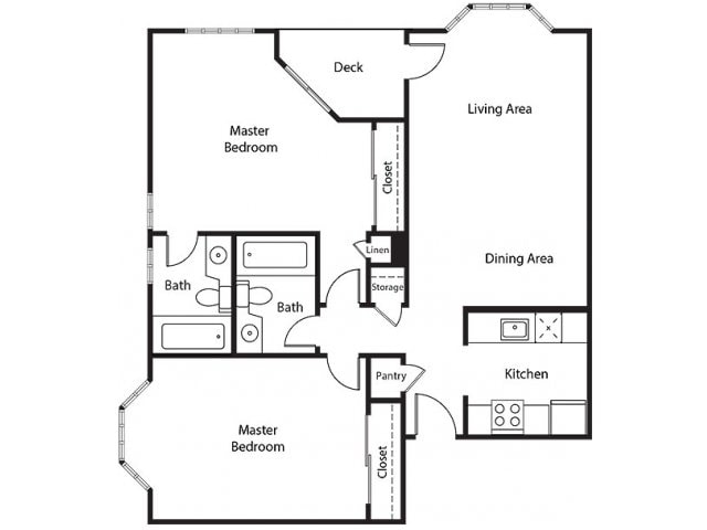 2BR/2BA - Bayside Village