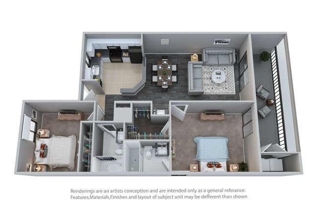 Floorplan - Lilac Village Boca Raton Apartments